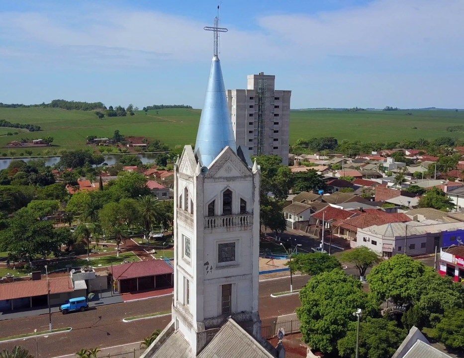 Vista da sede urbana de Sertanópolis, município da Região Norte do Paraná. Foto: Divulgação