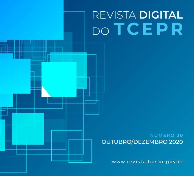 Capa da edição nº 30 da Revista Digital do TCE-PR.