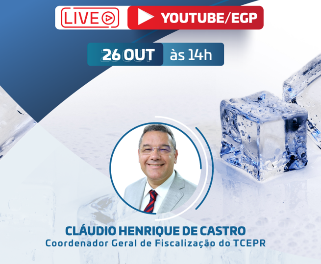 Live sobre a suspensão da revisão da remuneração anual dos servidores, com base na  Lei Complementar nº 173/20 será realizada nesta terça-feira (26 de outubro), a partir das 14h.