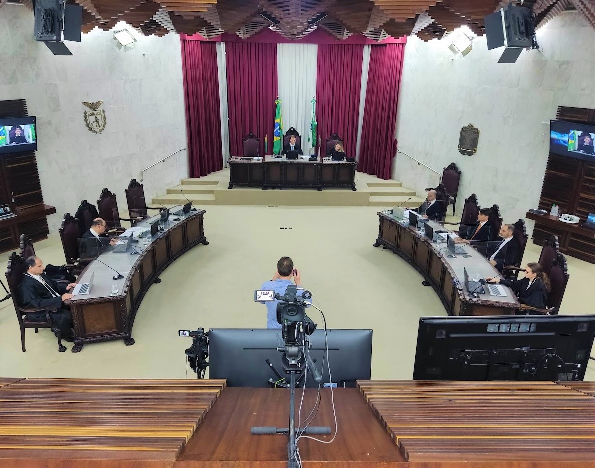 Sessão do Tribunal Pleno que marcou a despedida do conselheiro Artagão de Mattos Leão do TCE-PR. Ele se aposentou ao completar 75 anos, Foto: Edilson Peruceli/Divulgação TCE-PR