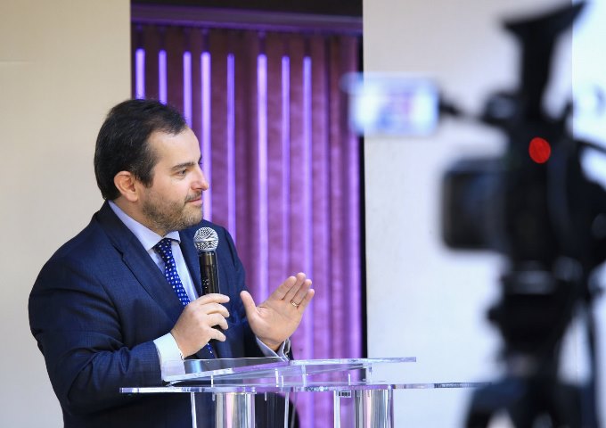 O conselheiro Ivan Bonilha, presidente do Instituto Rui Barbosa no biênio 2018-2019, participa de evento do TCE-PR. Foto: Wagner Araújo/Divulgação TCE-PR