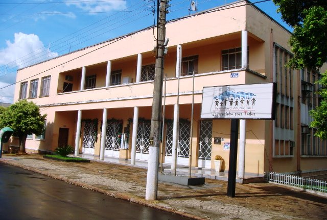 Prefeitura de Jacarezinho, município do Norte Pioneiro do Paraná. Foto: Divulgação