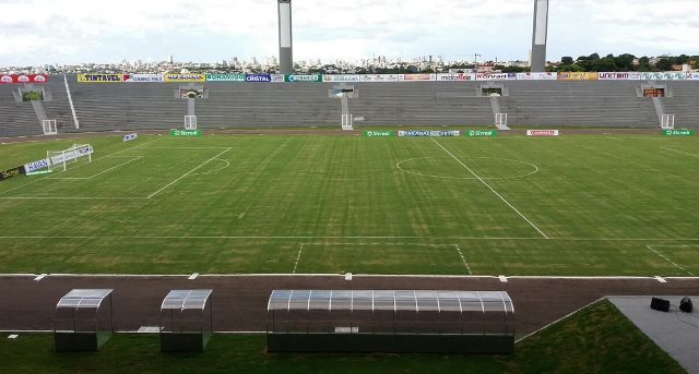O Estádio Olímpico Regional, pertencente à Prefeitura de Cascavel. Foto: Divulgação