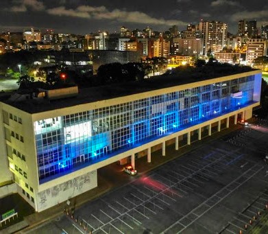 Vista do Palácio Iguaçu, sede do Governo do Paraná, localizado no bairro Centro Cívico, em Curitiba. Foto: Gilson Abreu - Agência Estadual de Notícias/Divulgação