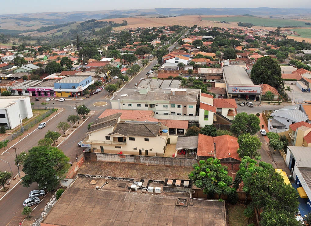 Vista da sede urbana de Engenheiro Beltrão, município da Região Centro-Oeste do Paraná. Foto: Divulgação