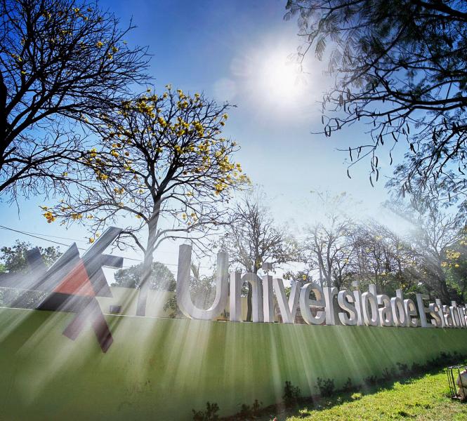 Campus da Universidade Estadual de Maringá (UEM), uma das sete instituições de ensino superior mantidas pelo Estado do Paraná. Foto: Divulgação/UEM
