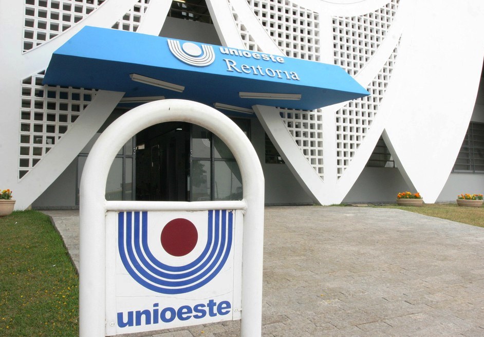 Reitoria da Universidade Estadual do Oeste do Paraná (Unioeste), em Cascavel. Foto: Divulgação