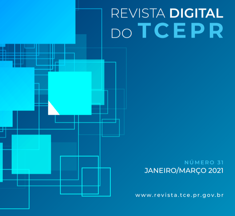 Capa da edição nº 31 da Revista Digital do TCE-PR.