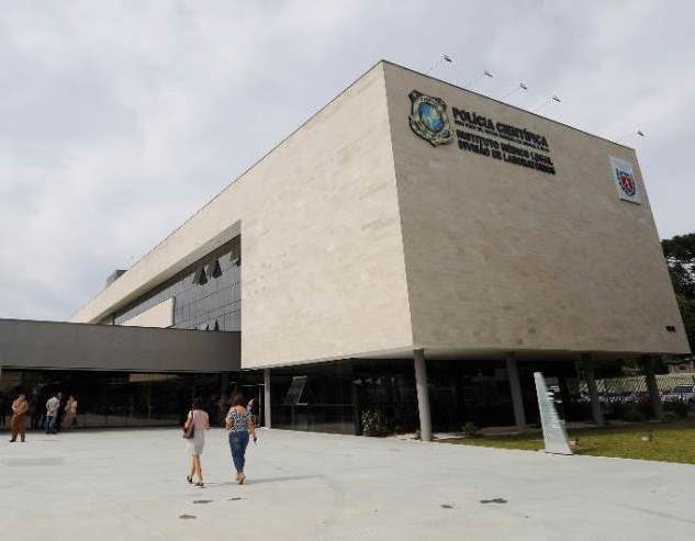 Atual sede do Instituto Médico-Legal (IML) de Curitiba, no bairro Tarumã, inaugurado em 2018. Foto: Agência Estadual de Notícias/Divulgação