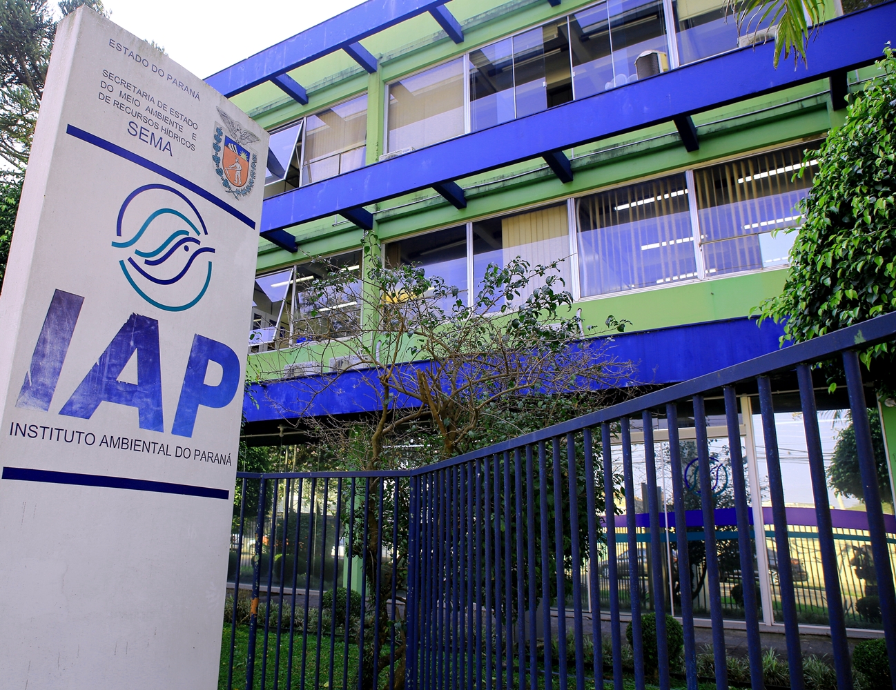 Sede do Instituto Água e Terra (IAT) órgão que substituiu o Instituto Ambiental do Paraná (IAP). Foto: Wagner Araújo/Divulgação TCE-PR