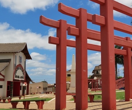 O Centro Cultural Brasil-Japão, em Bandeirantes. Foto: Marcos Arruda/Divulgação