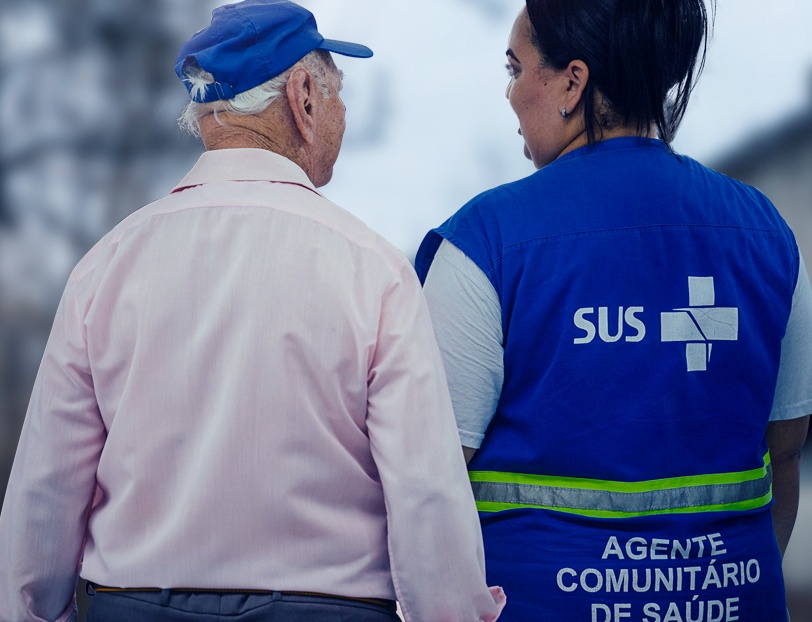 O trabalho dos agentes comunitários de saúde integra a estratégico do Sistema Único de Saúde (SUS) para o atendimento à população nessa área essencial do serviço público. Foto: Divulgação