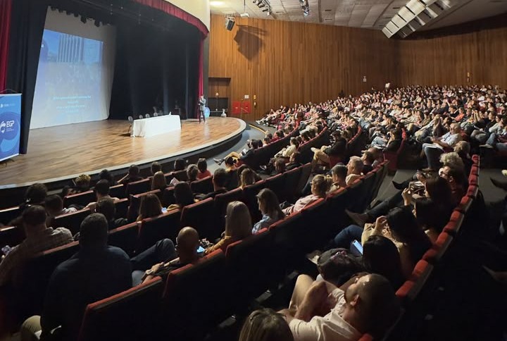 O presidente do TCE-PR, conselheiro Ivens Linhares, abre evento de capacitação sobre transferências voluntárias em Marialva