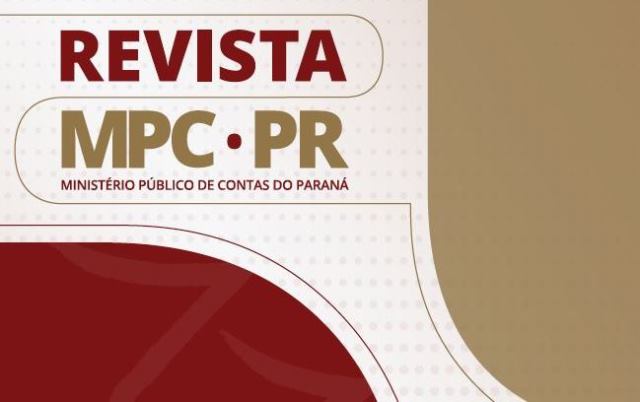 Capa da 8ª edição da revista digital do MPC-PR: reportagem, artigos e pareceres ministeriais selecionados