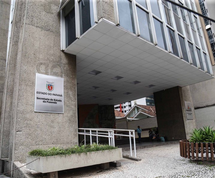 Sede da Secretaria de Estado da Fazenda do Paraná (Sefa), em Curitiba. Foto: Agência de Notícias do Paraná/Divulgação
