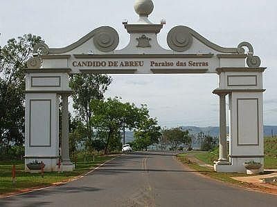 Portal de entrada de Cândido de Abreu, município da Região Central do Paraná. Foto: Divulgação