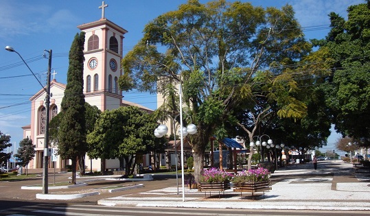 Centro de Cambé, município da Região Metropolitana de Londrina. Foto: Divulgação