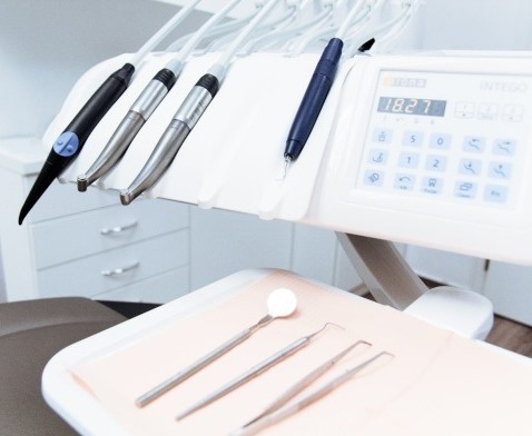 Equipamentos de consultório odontológico. Foto: Divulgação