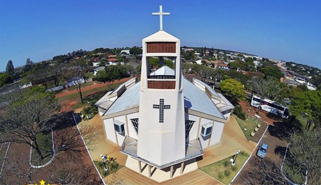 Vista de Brasilândia do Sul, município da região Oeste do Paraná. Foto: Divulgação