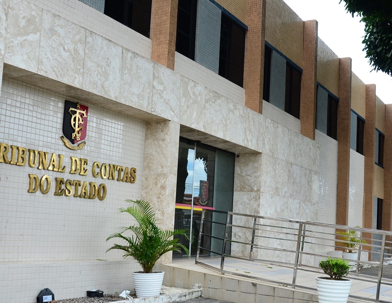 Sede do Tribunal de Contas do Estado da Paraíba (TCE-PB), na capital, João Pessoa. Foto: Divulgação/TCE-PB