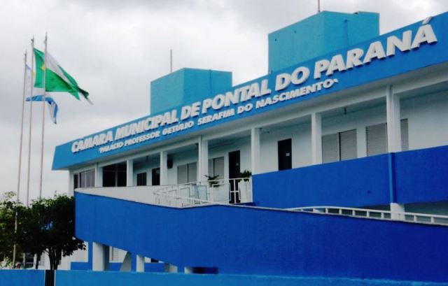 Câmara de Vereadores de Pontal do Paraná, município do Litoral do Estado. Foto: Divulgação