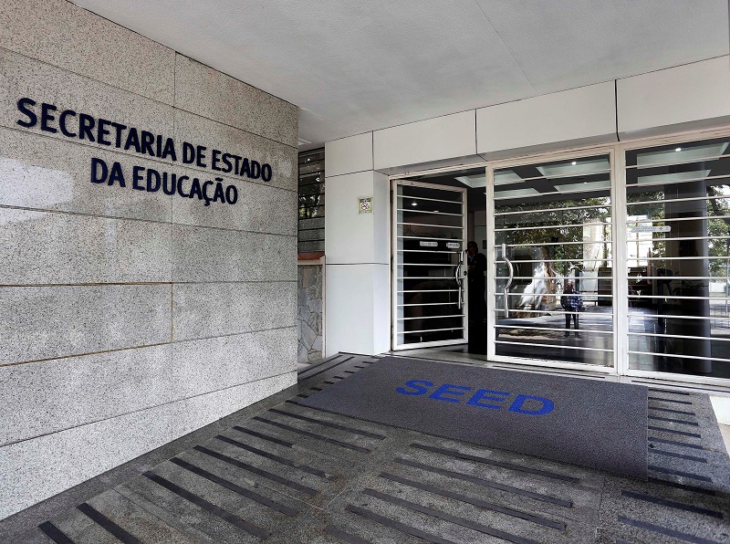 Sede da Secretaria de Estado da Educação do Paraná (Seed-PR), em Curitiba. Foto: Agência Estadual de Notícias/AEN