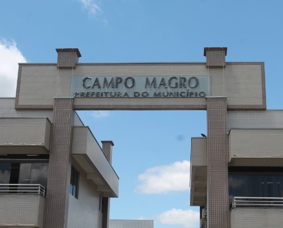 Sede da Prefeitura do Município de Campo Magro, na Região Metropolitana de Curitiba. Crédito: Divulgação