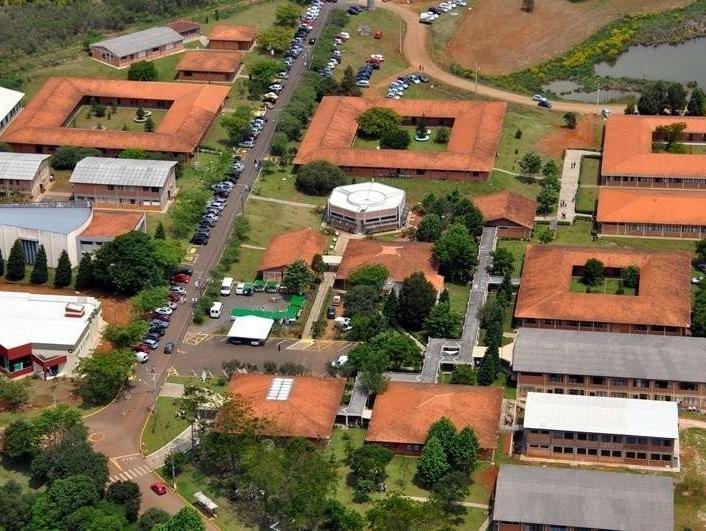 Campus Cedeteg da Universidade Estadual do Centro-Oeste do Paraná (Unicentro), localizado em Guarapuava. Foto: Divulgação