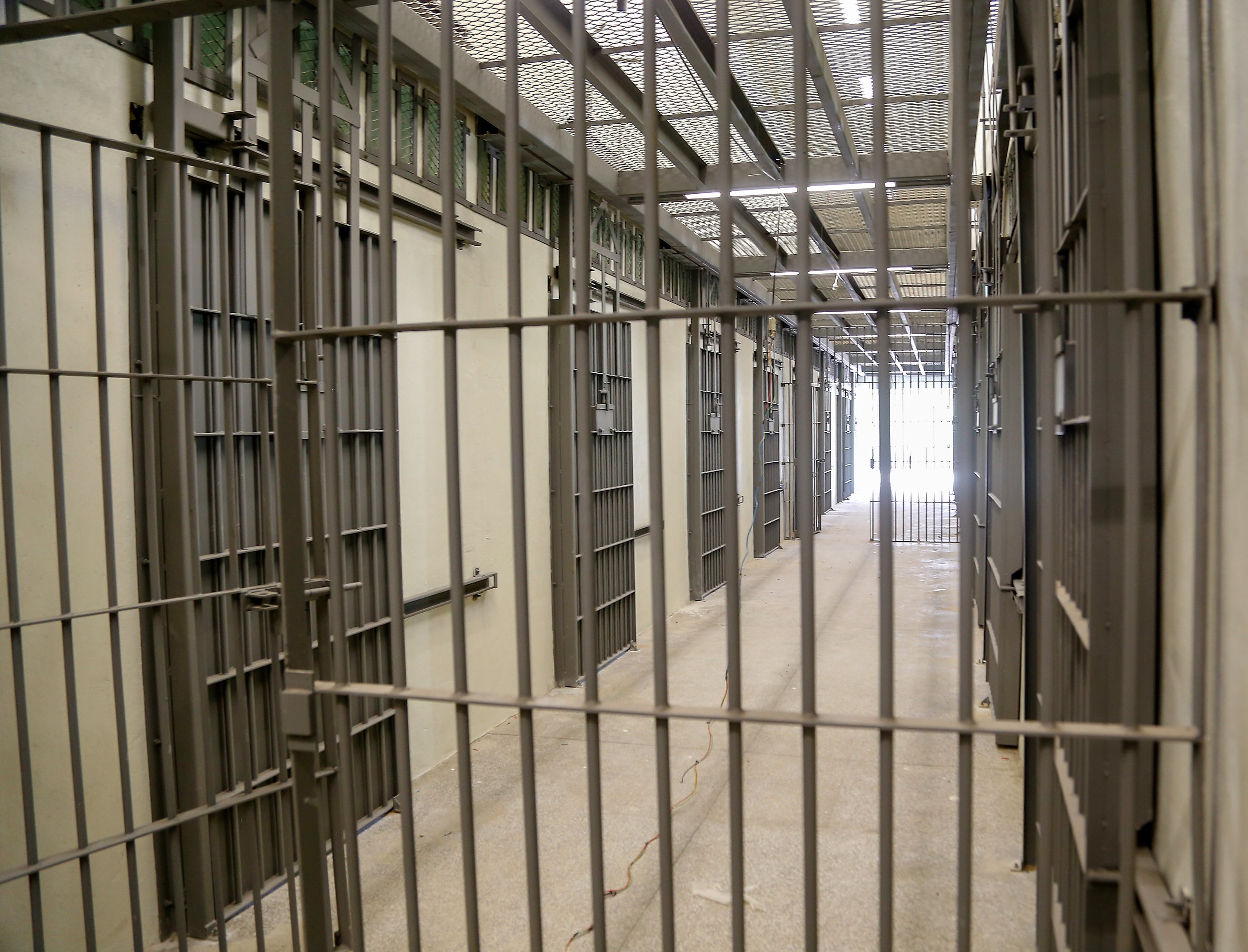Celas da Penitenciária Estadual de Foz do Iguaçu, integrante do sistema prisional do Estado do Paraná. Foto: Gilson Abreu/Agência Estadual de Notícias