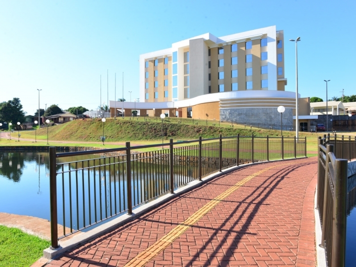 Prefeitura de Medianeira, município da região Oeste do Paraná. Foto: Divulgação