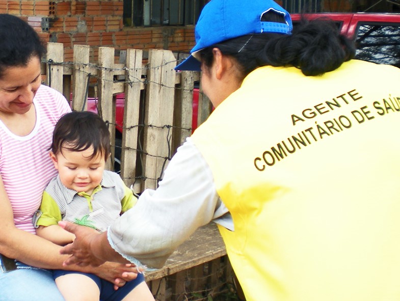 O trabalho dos agentes comunitários de saúde integra a estratégico do Sistema Único de Saúde (SUS) para o atendimento à população nessa área essencial do serviço público. Foto: Letícia Scheifer/Divulgação