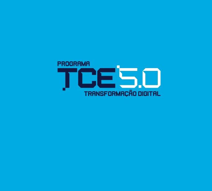 Logomarca do Programa TCE 5.0 - Transformação Digital e Inovação