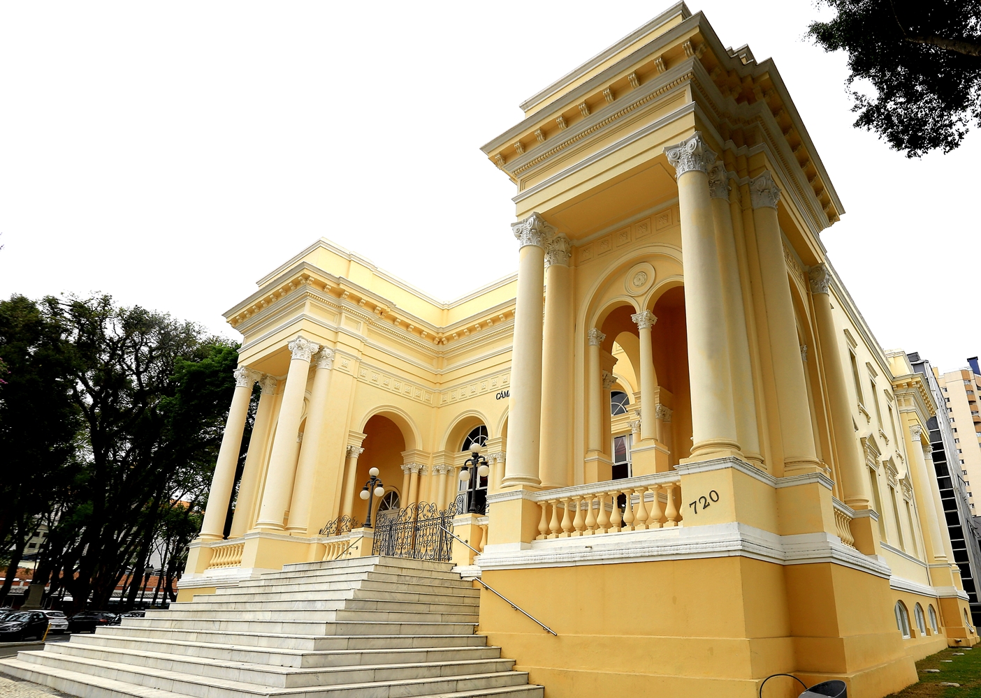 Sede da Câmara Municipal de Curitiba. Foto: Wagner Araújo/Divulgação TCE-PR