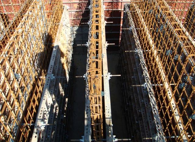 Obra da Estação de Tratamento de Esgoto (ETE) Marrecas, executada pela Sanepar em Francisco Beltrão. Foto: Divulgação/Agência Estadual de Notícias