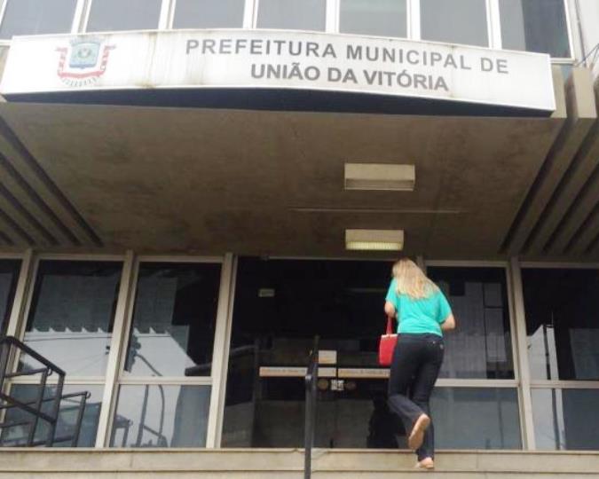 Prefeitura de União da Vitória, município da região Sul do Paraná, na divisa com Santa Catarina. Foto: Divulgação