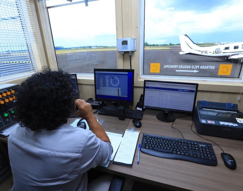 Aeroporto Regional Professor Juvenal Loureiro Cardoso, administrado pelo Município de Pato Branco (Sudoeste do Estado). Foto: Prefeitura de Pato Branco/Divulgação