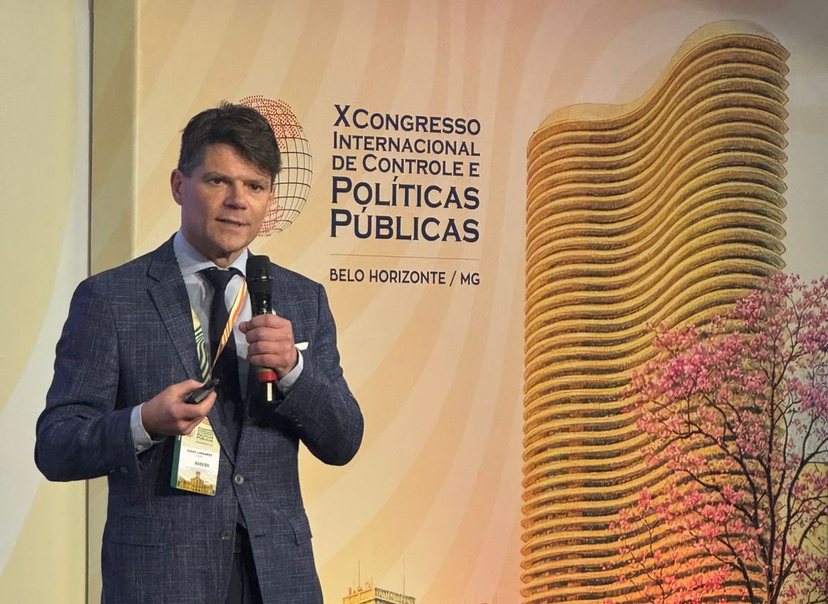 O presidente do TCE-PR, conselheiro Ivens Linhares, participa do 10º Congresso Internacional de Controle e Políticas Públicas