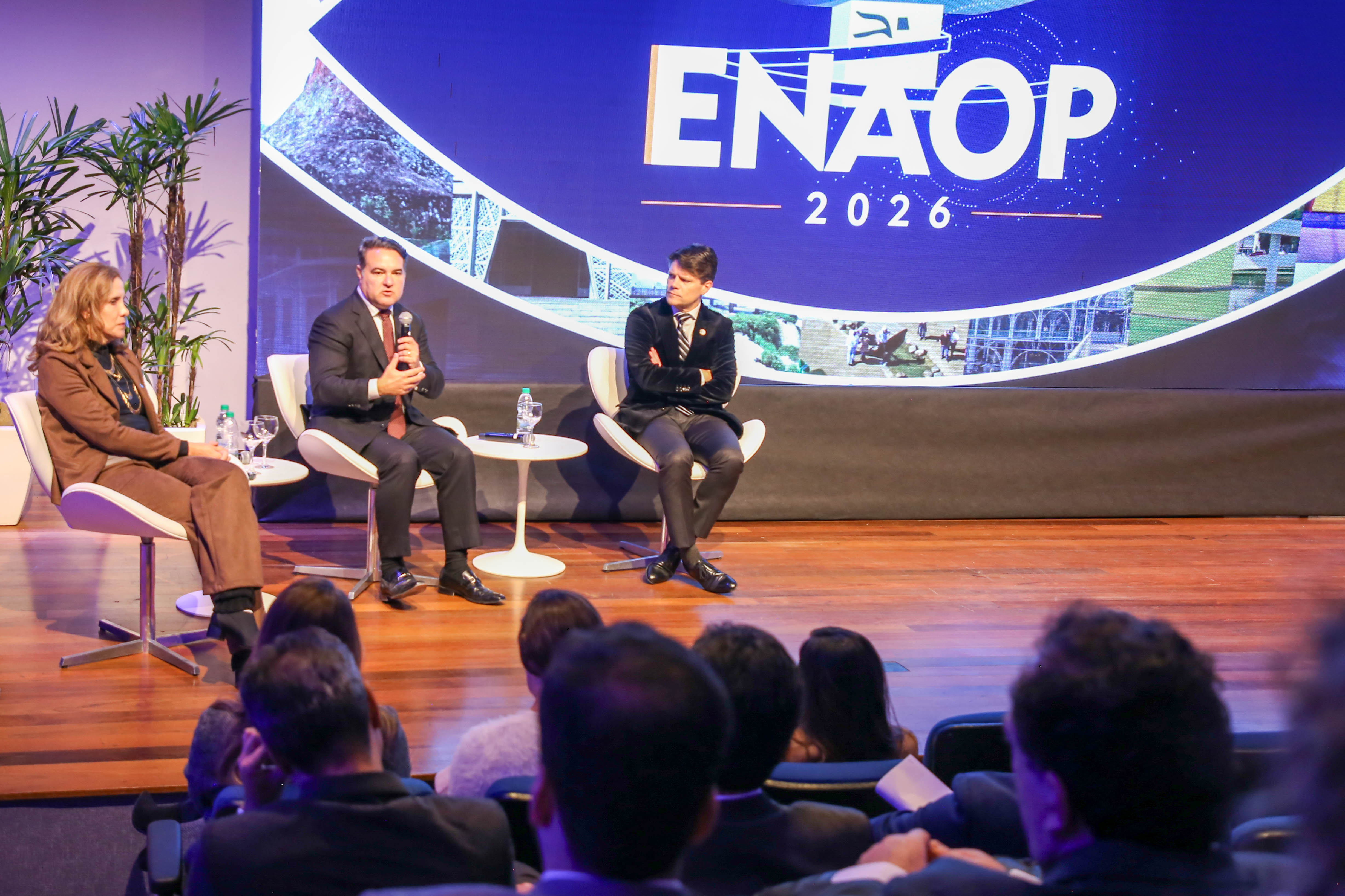 Enaop 2026 - Encontro Nacional de Auditoria de Obras Públicas - Ministro do TCU Jorge Oliveira