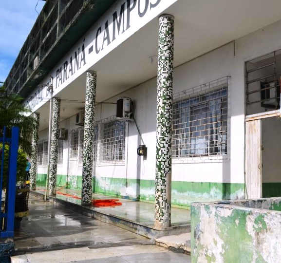 Campus da Universidade Estadual do Paraná (Unespar) em Paranaguá, Litoral do Estado. Foto: Jornal Gazeta do Povo