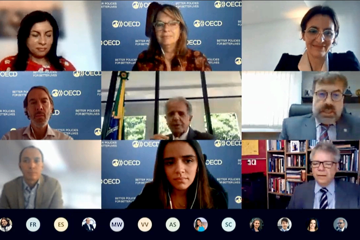 Conferência internacional debate a implantação do Projeto Integrar nos tribunais de Contas brasileiros, com apoio da Organização para a Cooperação e o Desenvolvimento Econômico (OCDE).