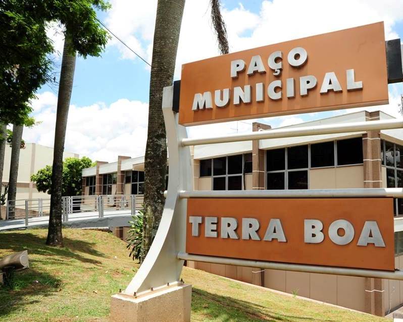 Prefeitura de Terra Boa, município da região Centro-Oeste do Paraná. Foto: Divulgação