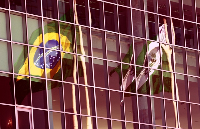 Sede do TCE-PR, no bairro Centro Cívico, em Curitiba