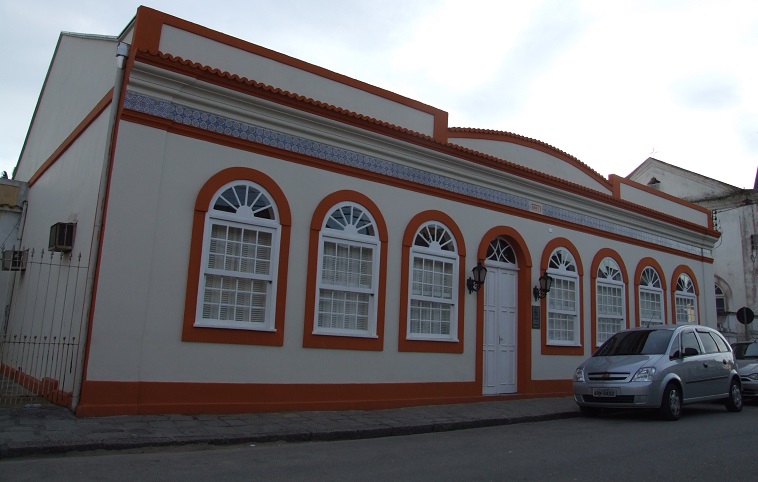 Vista da Câmara Municipal de Morretes, município do Litoral do Paraná