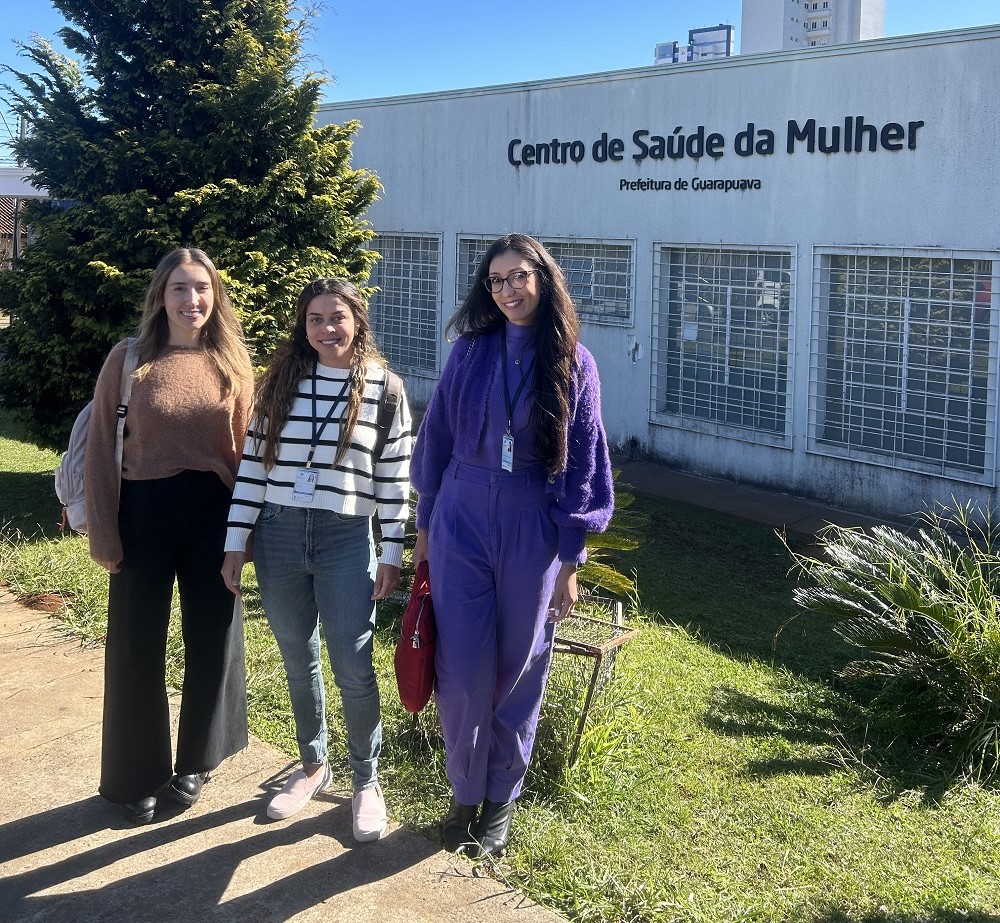 Auditoras do Tribunal de Contas do Estado do Paraná (TCE-PR) promovem fiscalização para verificar as políticas de combate à violência contra a mulher no Município de Guarapuava