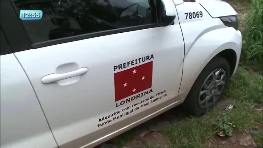 Veículo integrante da frota da Prefeitura de Londrina. Foto: Reprodução/Site RIC Mais