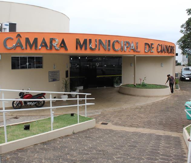 Câmara de Vereadores de Cianorte, município do Noroeste do Paraná. Foto: Divulgação
