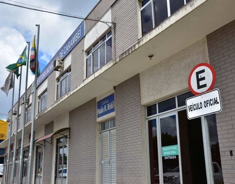 Prefeitura de Carambeí, município da Região dos Campos Gerais do Paraná. Foto:Divulgação