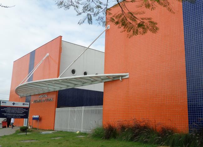 Hospital Regional do Litoral, em Paranaguá, uma das instituições geridas pela Fundação Estatal de Atenção em Saúde do Paraná (Funeas). Foto: Divulgação