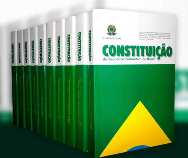A Constituição Federal de 1988. Imagem: Divulgação