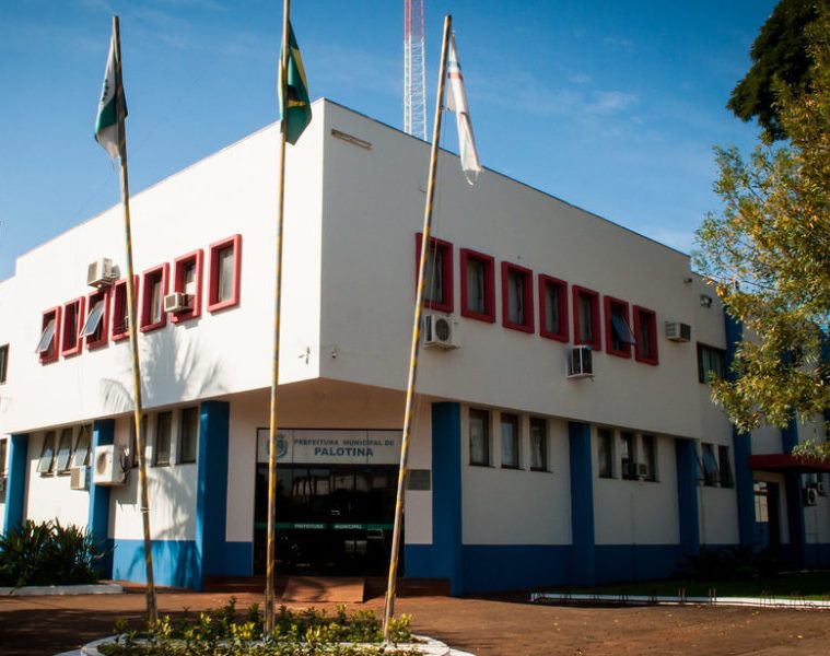 Prefeitura de Palotina, município da Região Oeste do Estado do Paraná. Foto: Divulgação